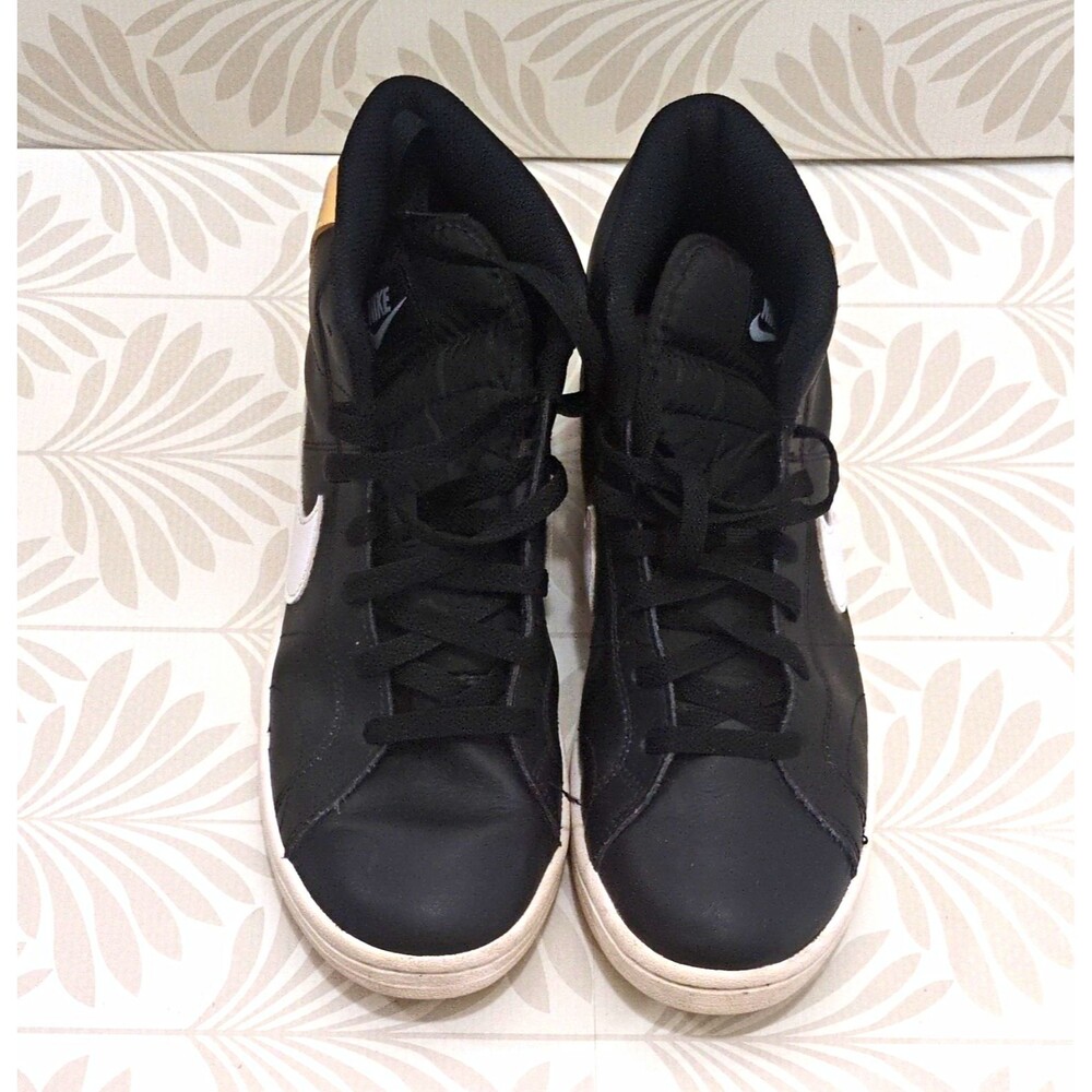 Nike Court Royale 2 Men’s Mid Top size 7 Sneakers Black/White Onyx CQ9179-001